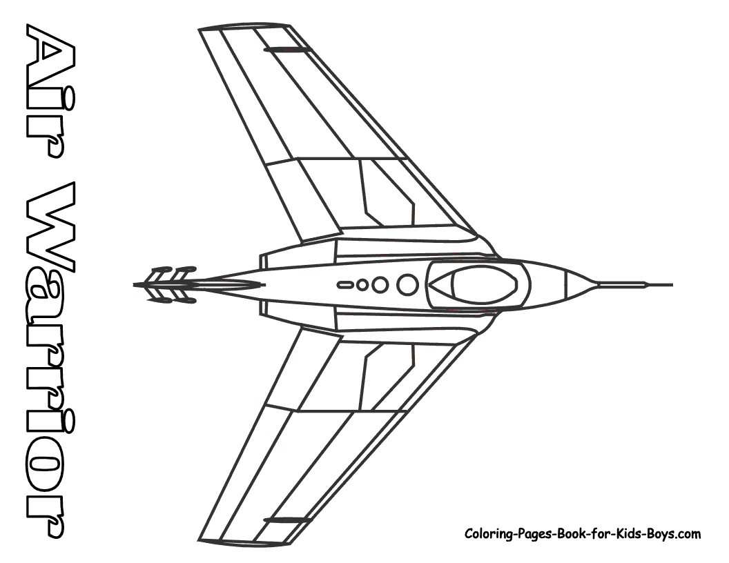 Coloring page: War Planes (Transportation) #141060 - Free Printable Coloring Pages