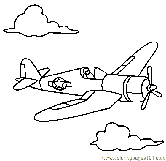 Coloring page: War Planes (Transportation) #141075 - Free Printable Coloring Pages