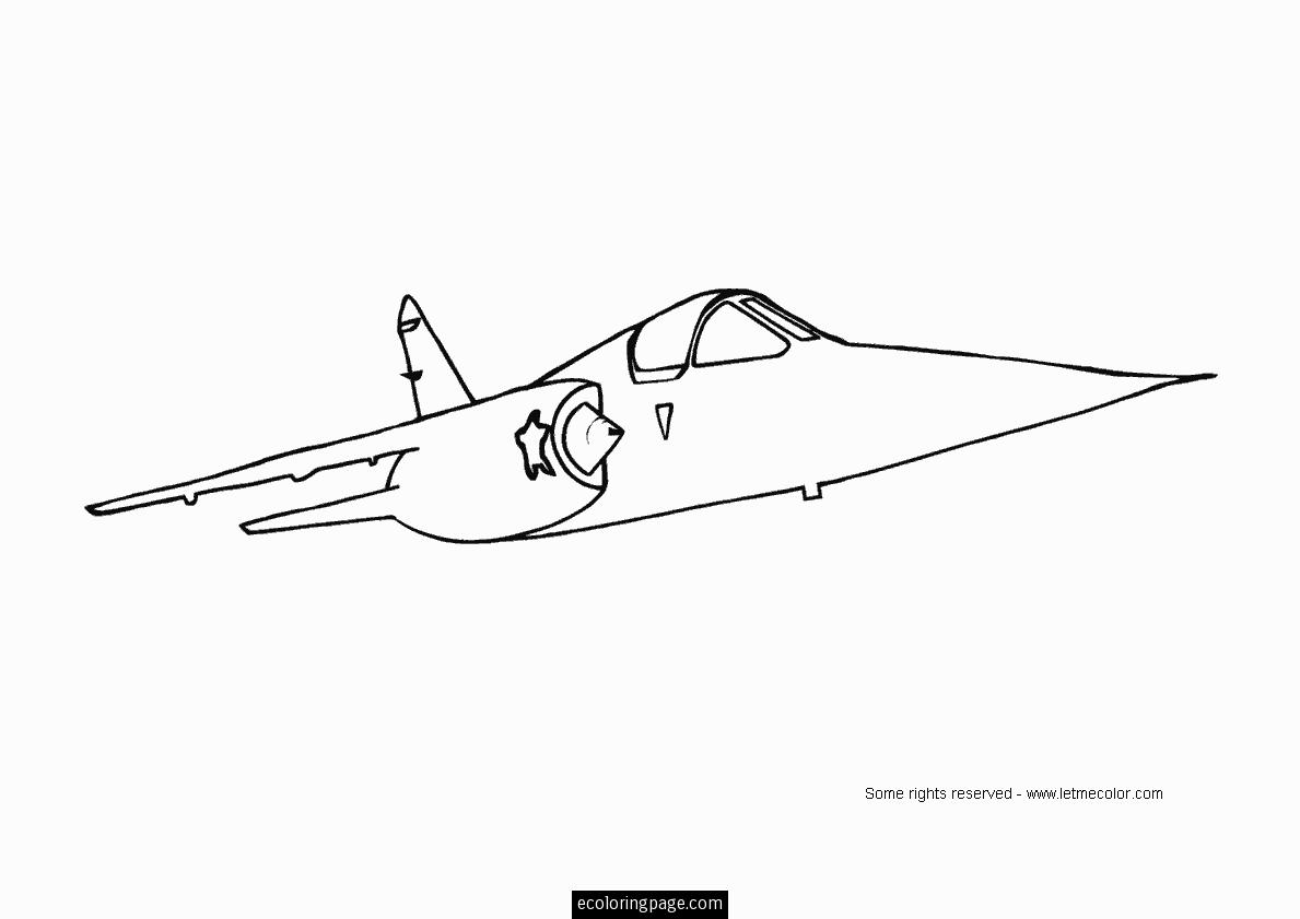 Coloring page: War Planes (Transportation) #141091 - Free Printable Coloring Pages