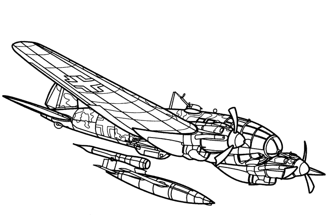 Coloring page: War Planes (Transportation) #141123 - Free Printable Coloring Pages
