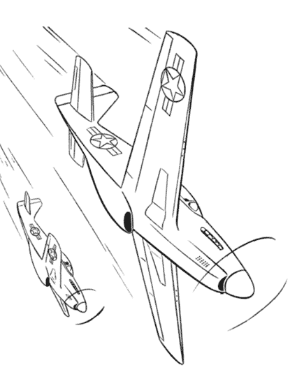 Coloring page: War Planes (Transportation) #141249 - Free Printable Coloring Pages