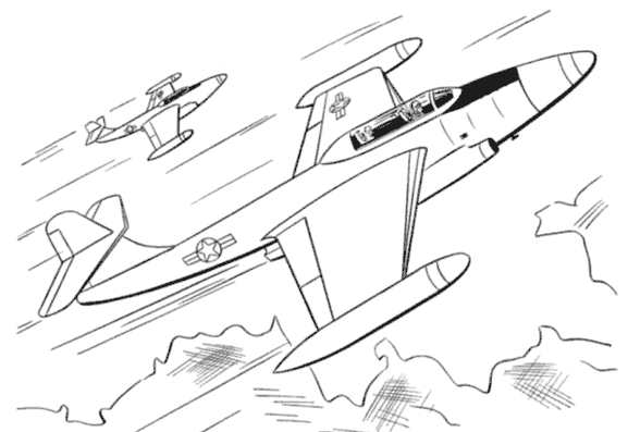 Coloring page: War Planes (Transportation) #141278 - Free Printable Coloring Pages