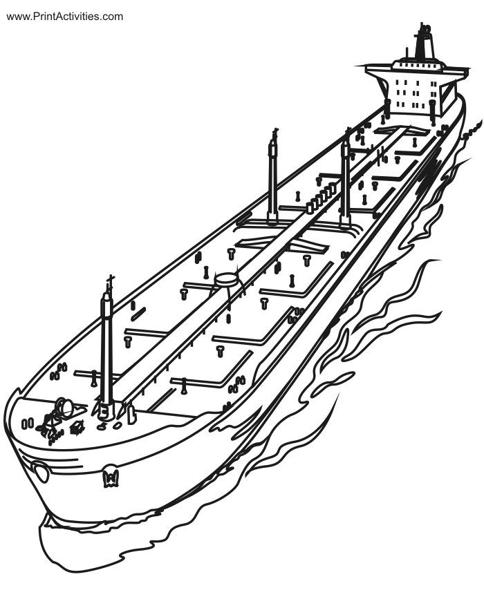 Coloring page: Warship (Transportation) #138638 - Free Printable Coloring Pages