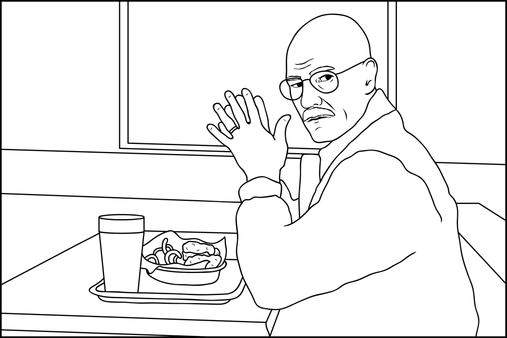 Coloring page: Breaking Bad (TV Shows) #151043 - Free Printable Coloring Pages