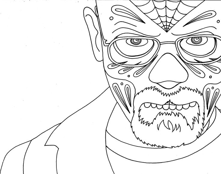 Coloring page: Breaking Bad (TV Shows) #151049 - Free Printable Coloring Pages