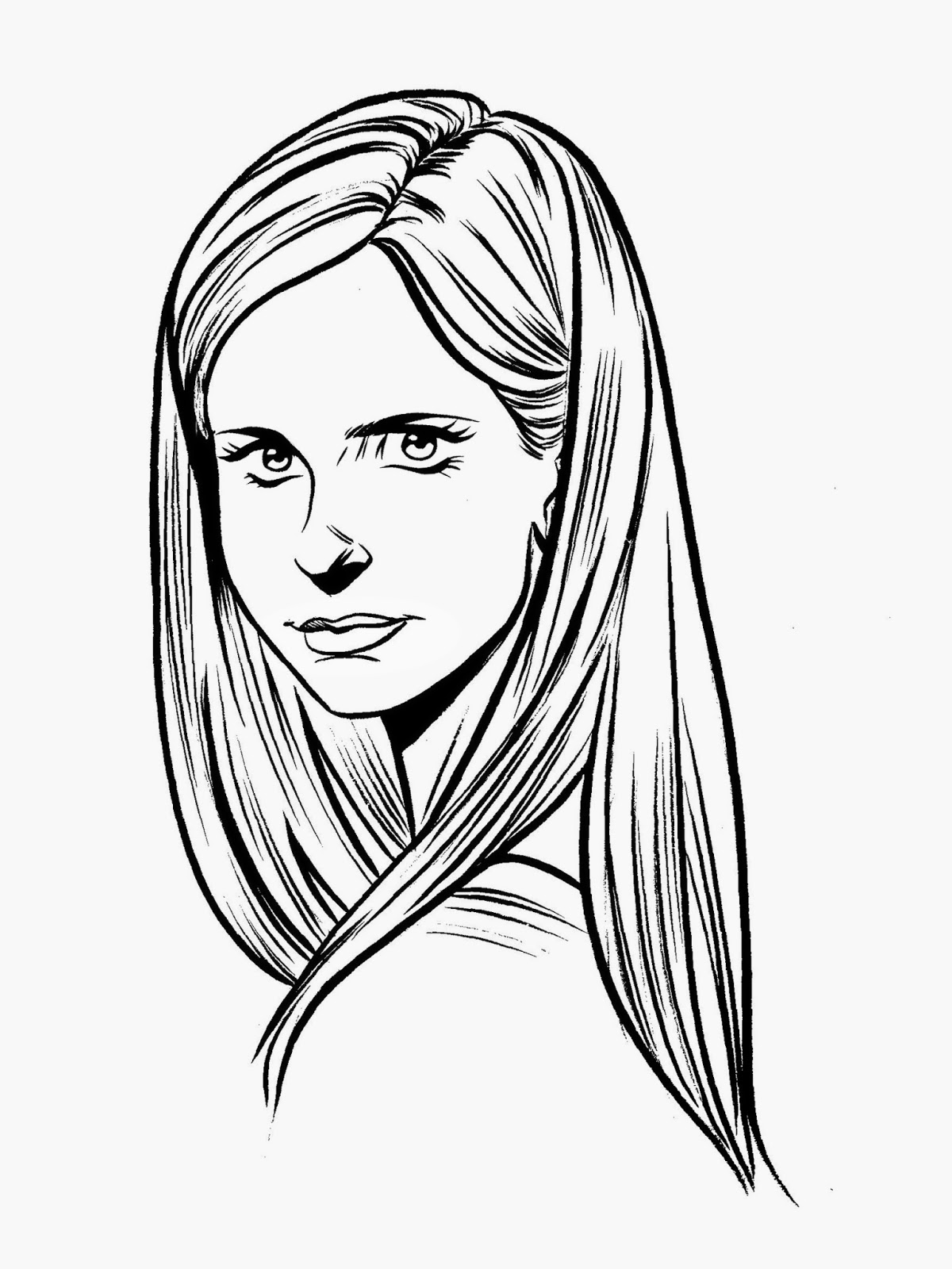 Coloring page: Buffy the vampire slayer (TV Shows) #152693 - Free Printable Coloring Pages