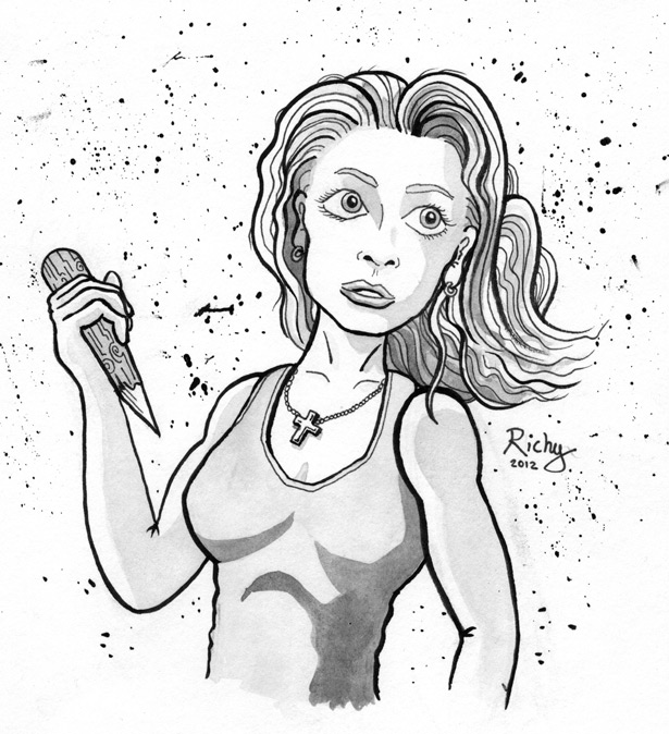 Coloring page: Buffy the vampire slayer (TV Shows) #152701 - Free Printable Coloring Pages