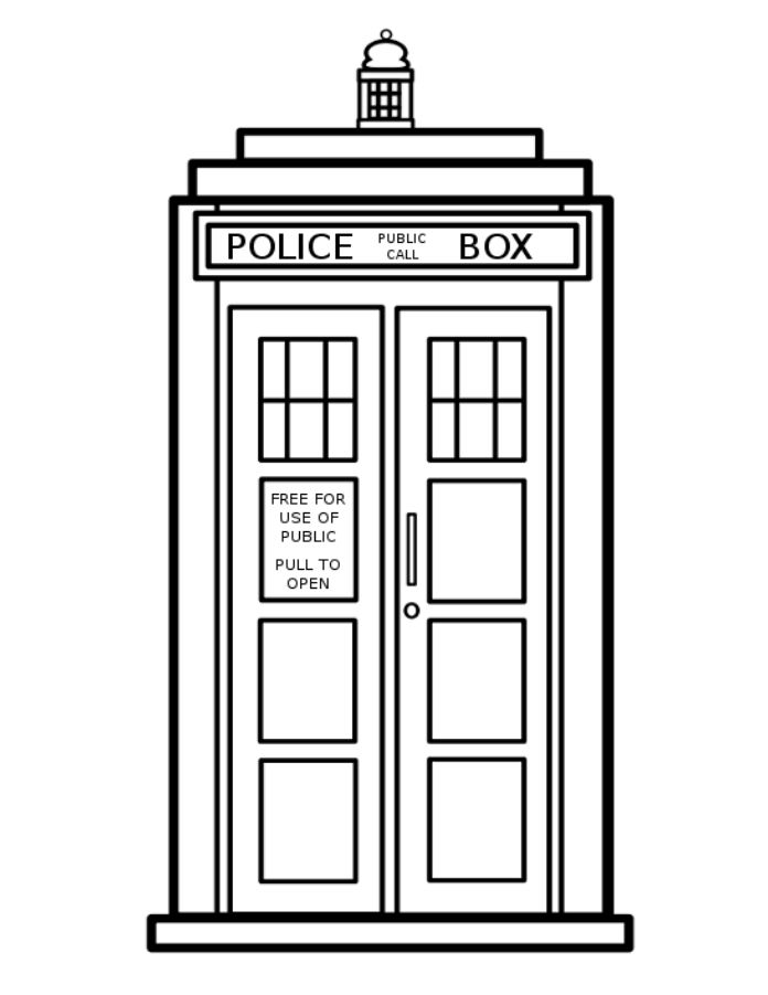 Coloring page: Doctor Who (TV Shows) #153120 - Free Printable Coloring Pages