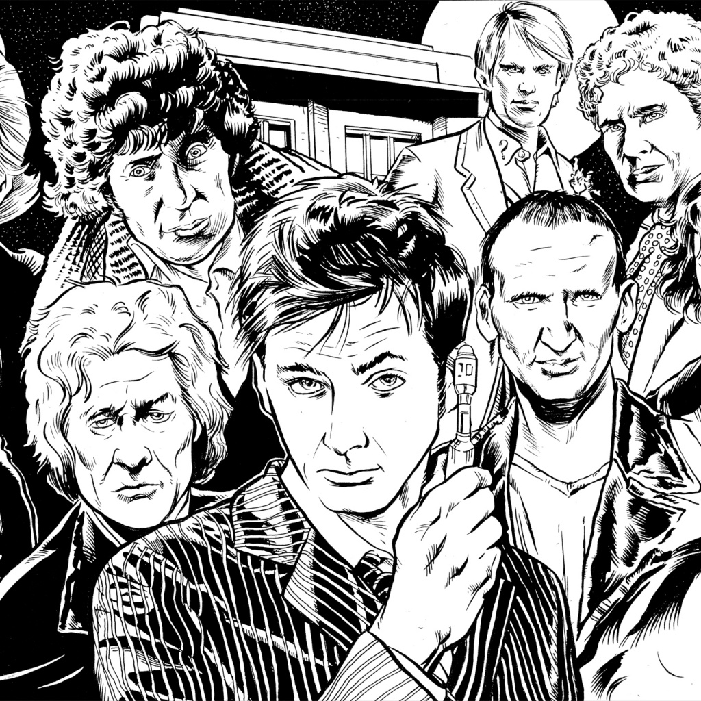 Coloring page: Doctor Who (TV Shows) #153127 - Free Printable Coloring Pages