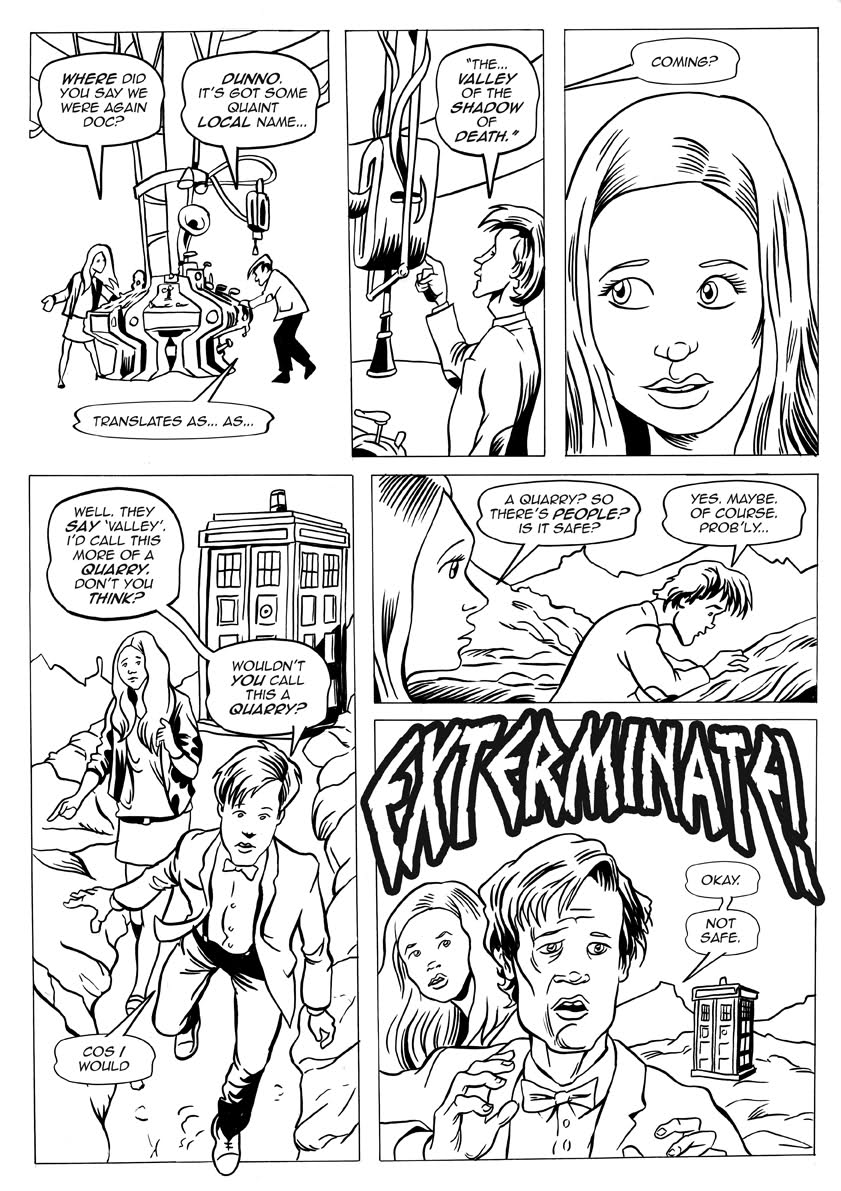 Coloring page: Doctor Who (TV Shows) #153140 - Free Printable Coloring Pages