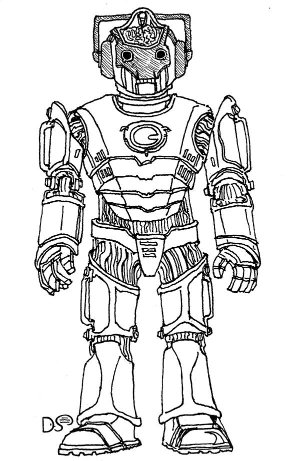 Coloring page: Doctor Who (TV Shows) #153182 - Free Printable Coloring Pages