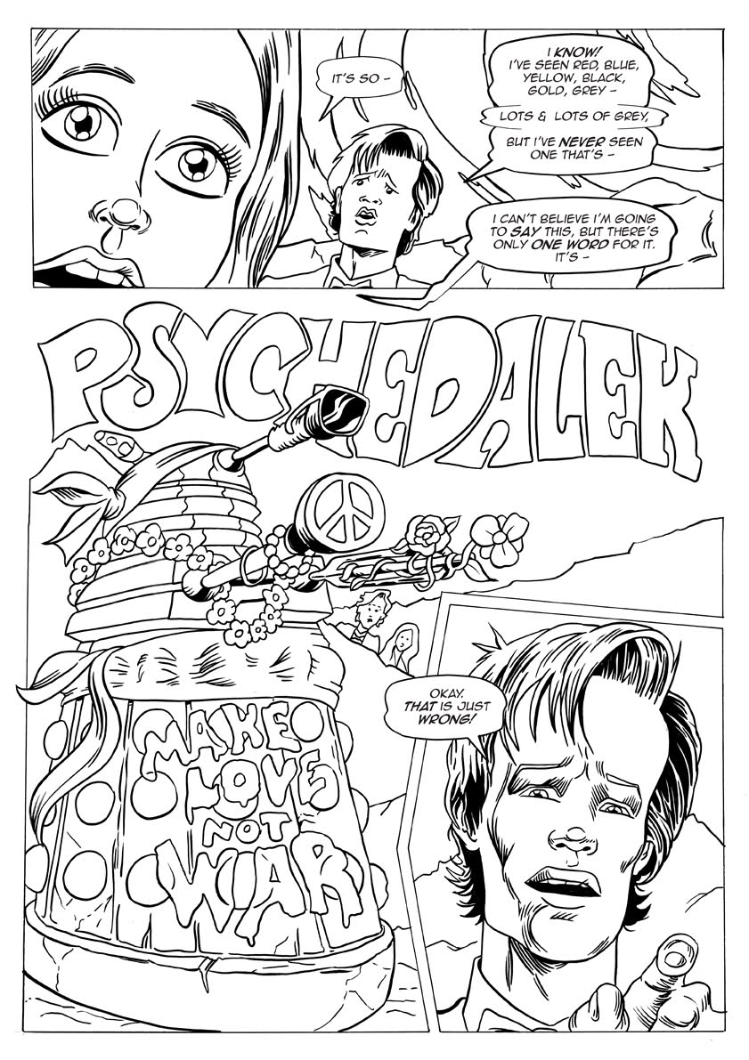 Coloring page: Doctor Who (TV Shows) #153330 - Printable coloring pages