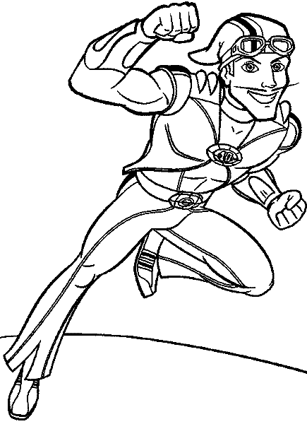 Coloring page: Lazytown (TV Shows) #150769 - Free Printable Coloring Pages