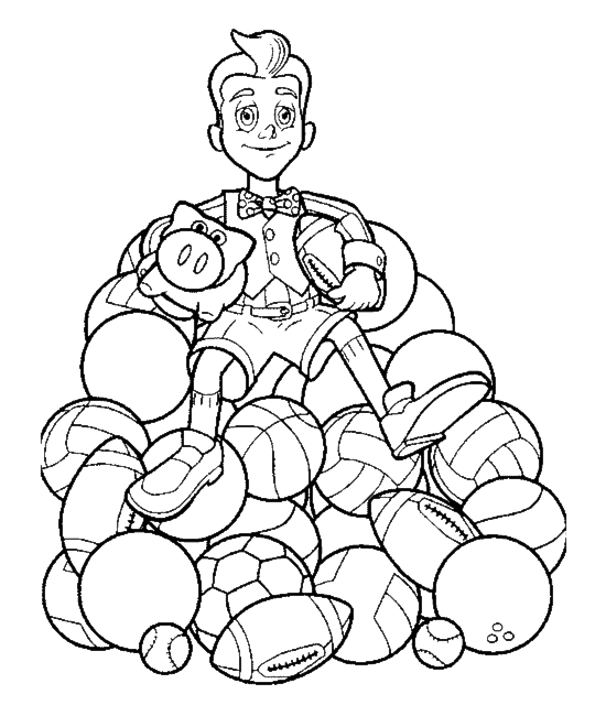 Coloring page: Lazytown (TV Shows) #150791 - Printable coloring pages
