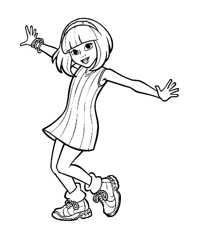 Coloring page: Lazytown (TV Shows) #150825 - Free Printable Coloring Pages