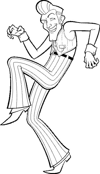 Coloring page: Lazytown (TV Shows) #150833 - Free Printable Coloring Pages