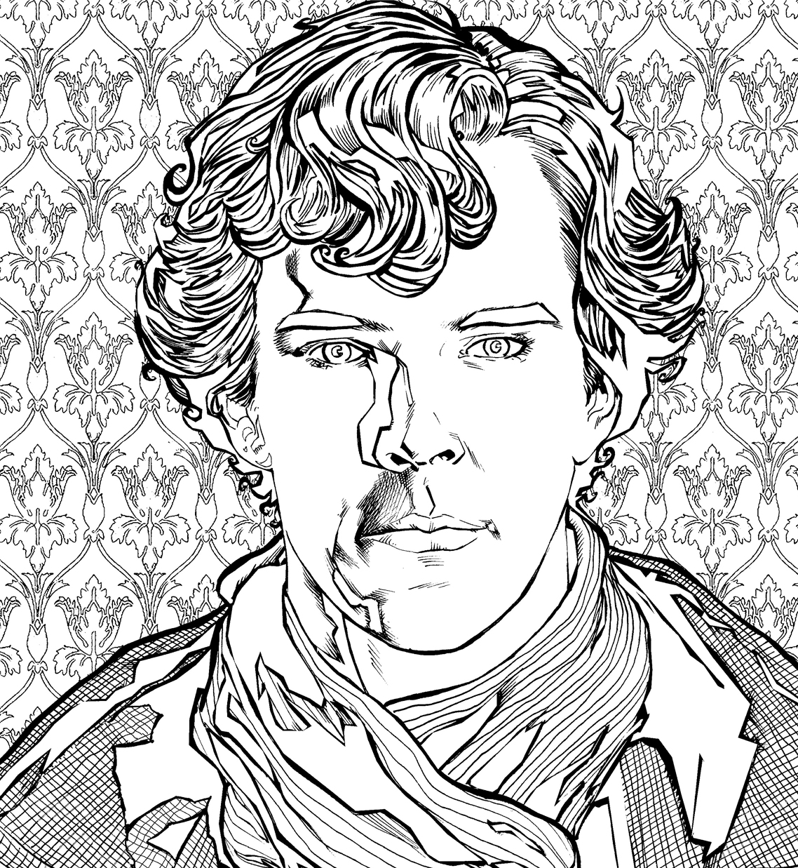 Coloring page: Sherlock (TV Shows) #153361 - Free Printable Coloring Pages