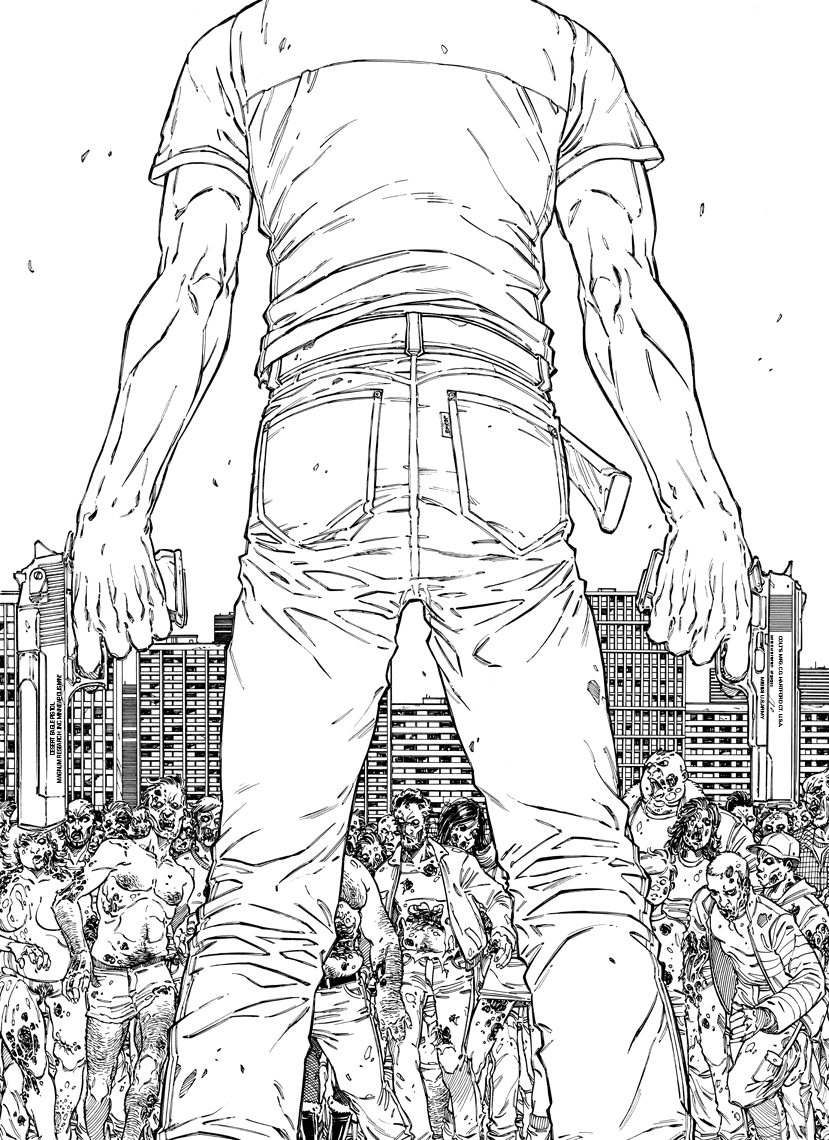 Coloring page: The Walking Dead (TV Shows) #151969 - Free Printable Coloring Pages