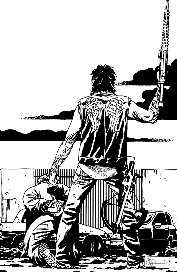 Coloring page: The Walking Dead (TV Shows) #152097 - Free Printable Coloring Pages