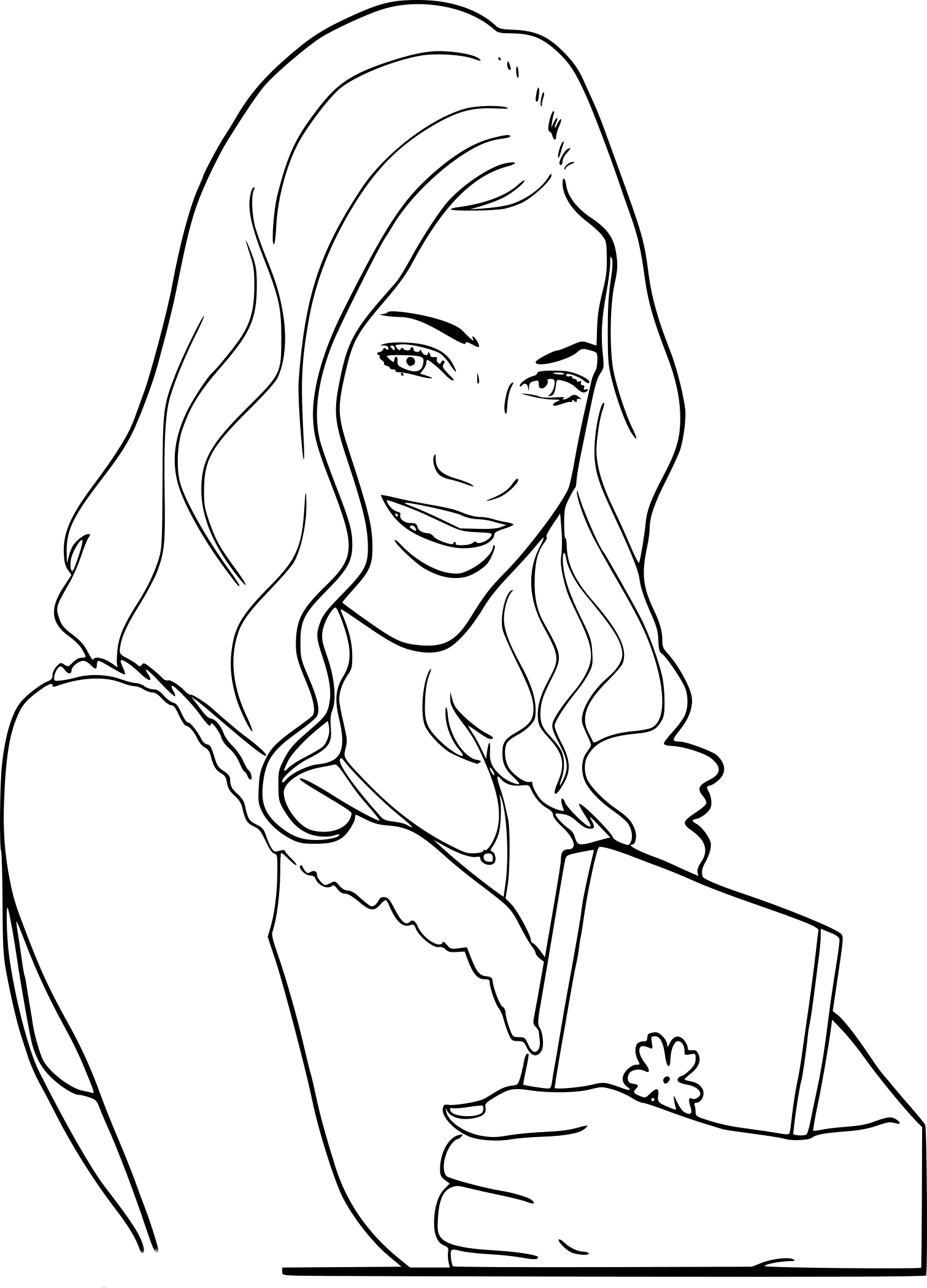 Coloring page: Violetta (TV Shows) #170453 - Free Printable Coloring Pages