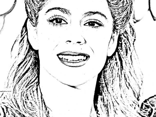 Coloring page: Violetta (TV Shows) #170472 - Free Printable Coloring Pages