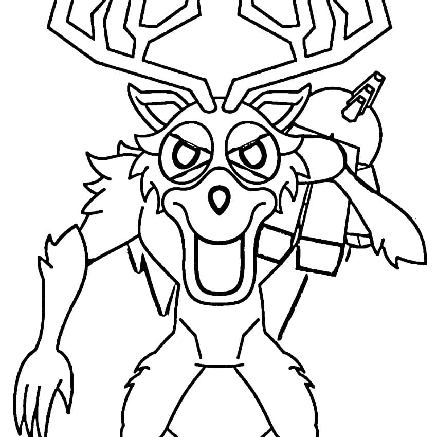 Free printable 99 Nights in the Forest coloring page #221571 from Video Games collection