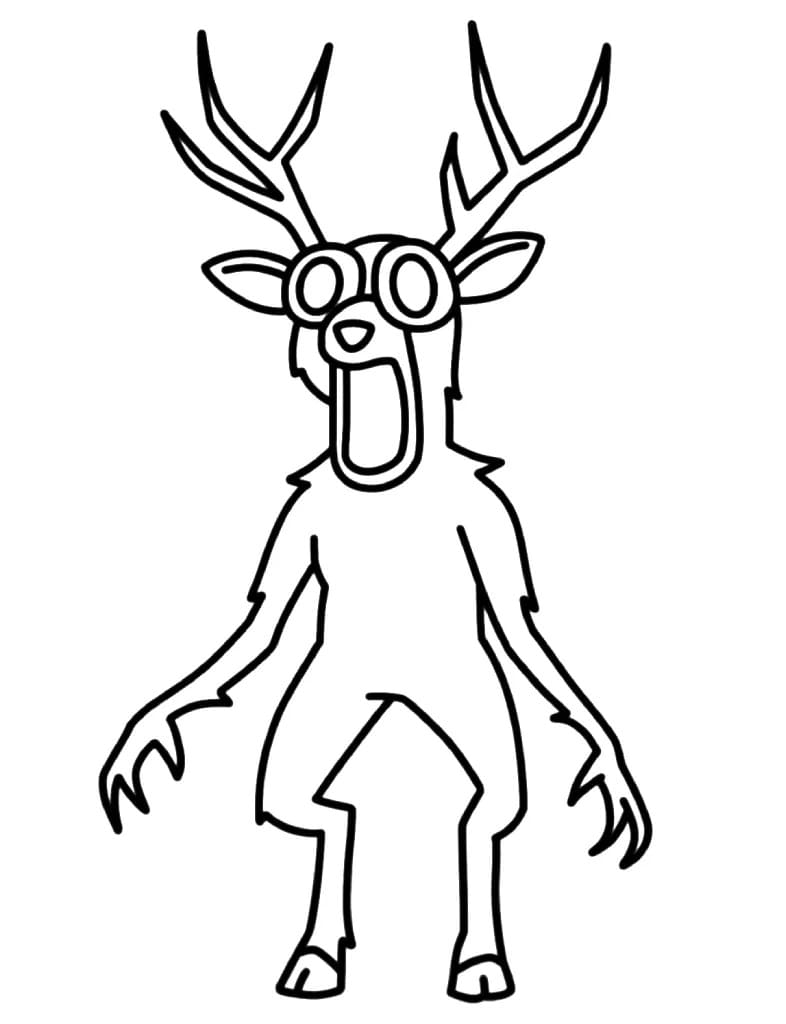 Free printable 99 Nights in the Forest coloring page #221590 from Video Games collection