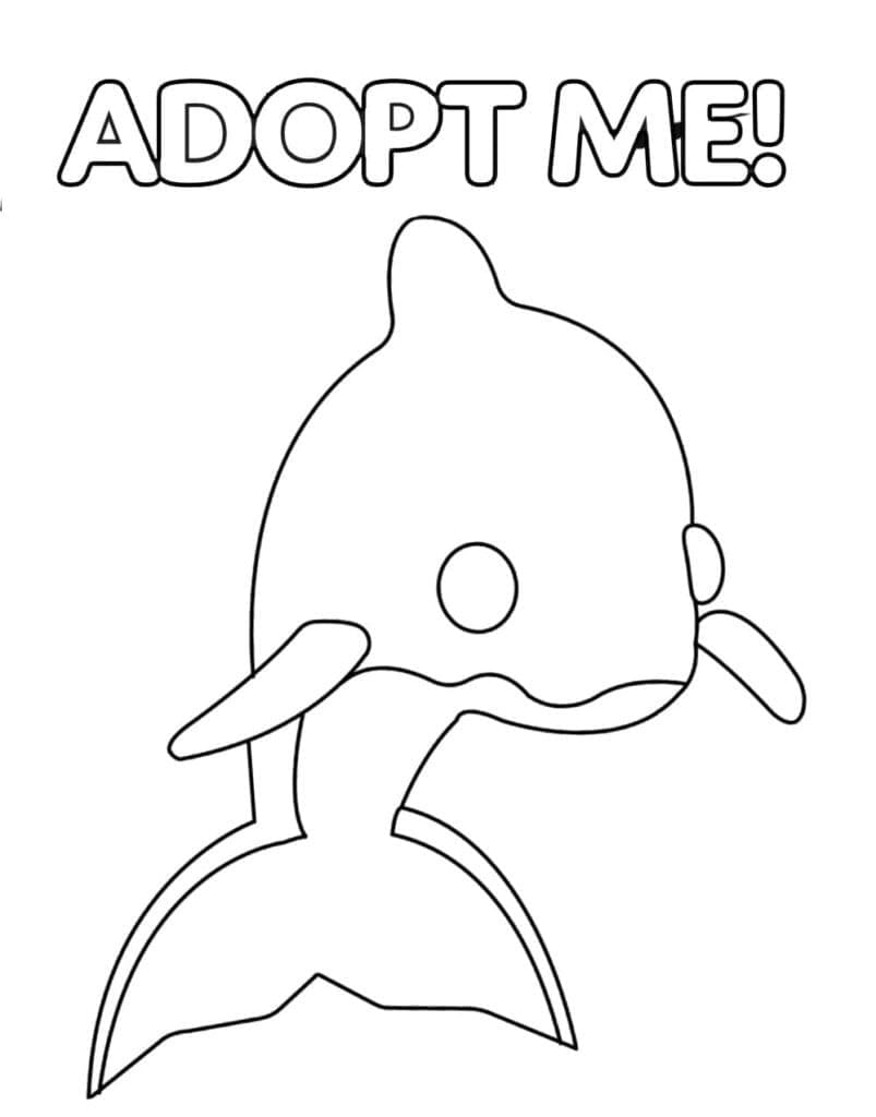 Free printable Adopt Me coloring page #174381 from Video Games collection