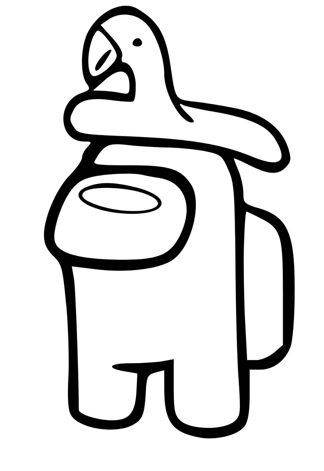 Free printable Among Us coloring page #171890 from Video Games collection Free printable Among Us coloring page #171890 from Video Games collection