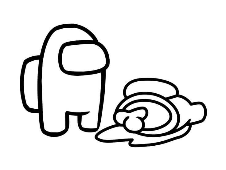 Free printable Among Us coloring page #171901 from Video Games collection