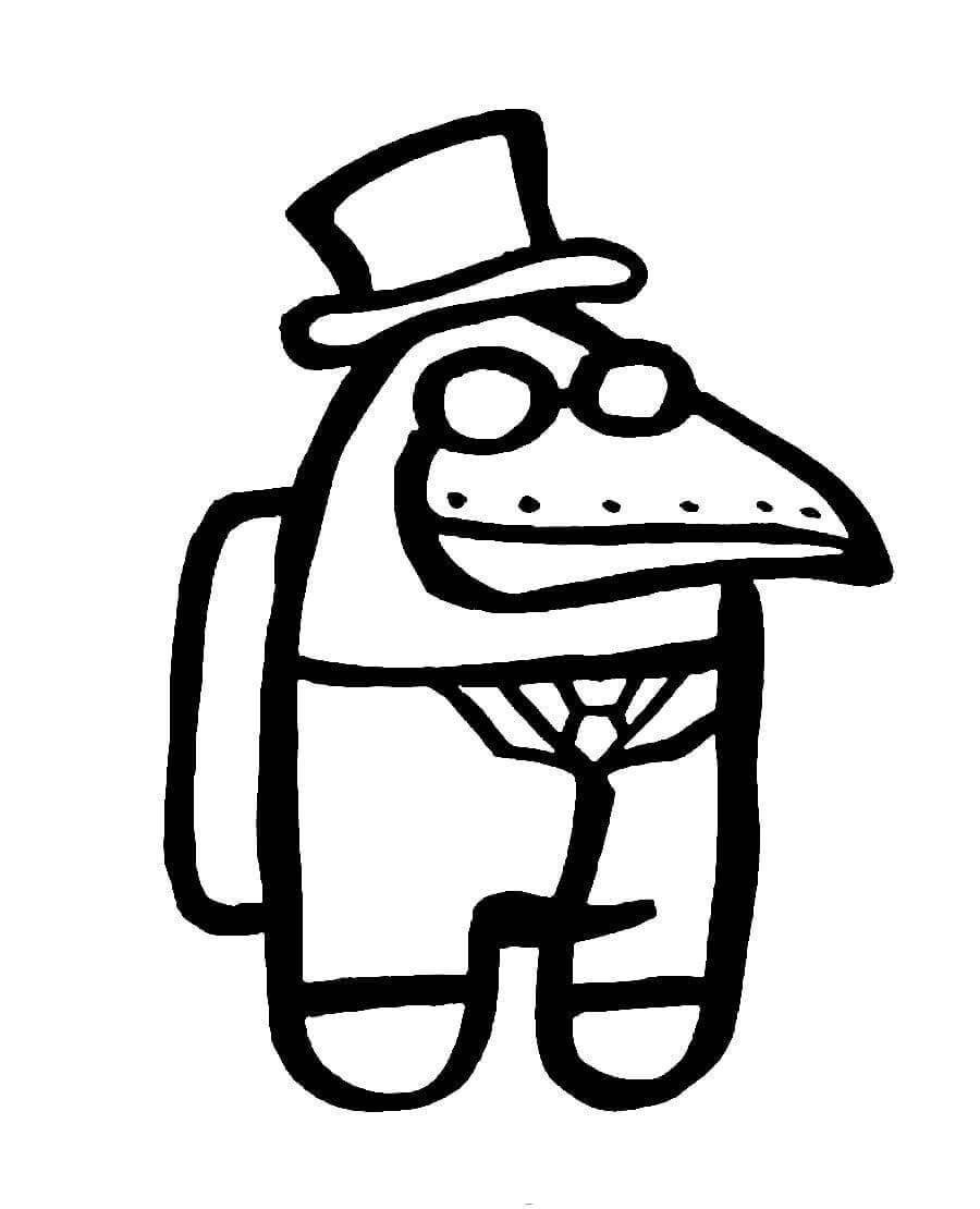 Free printable Among Us coloring page #171990 from Video Games collection Free printable Among Us coloring page #171990 from Video Games collection