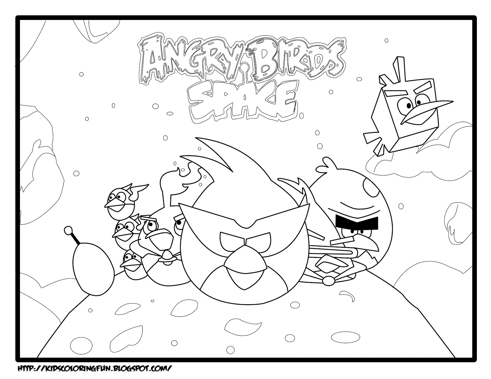 Free printable Angry Birds coloring page #25033 from Video Games collection