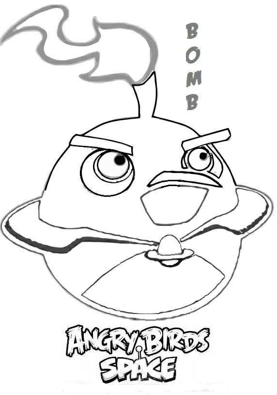 Free printable Angry Birds coloring page #25101 from Video Games collection Free printable Angry Birds coloring page #25101 from Video Games collection