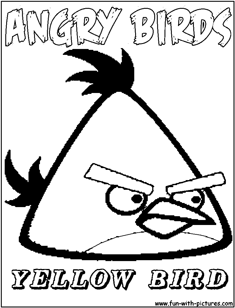Free printable Angry Birds coloring page #25110 from Video Games collection