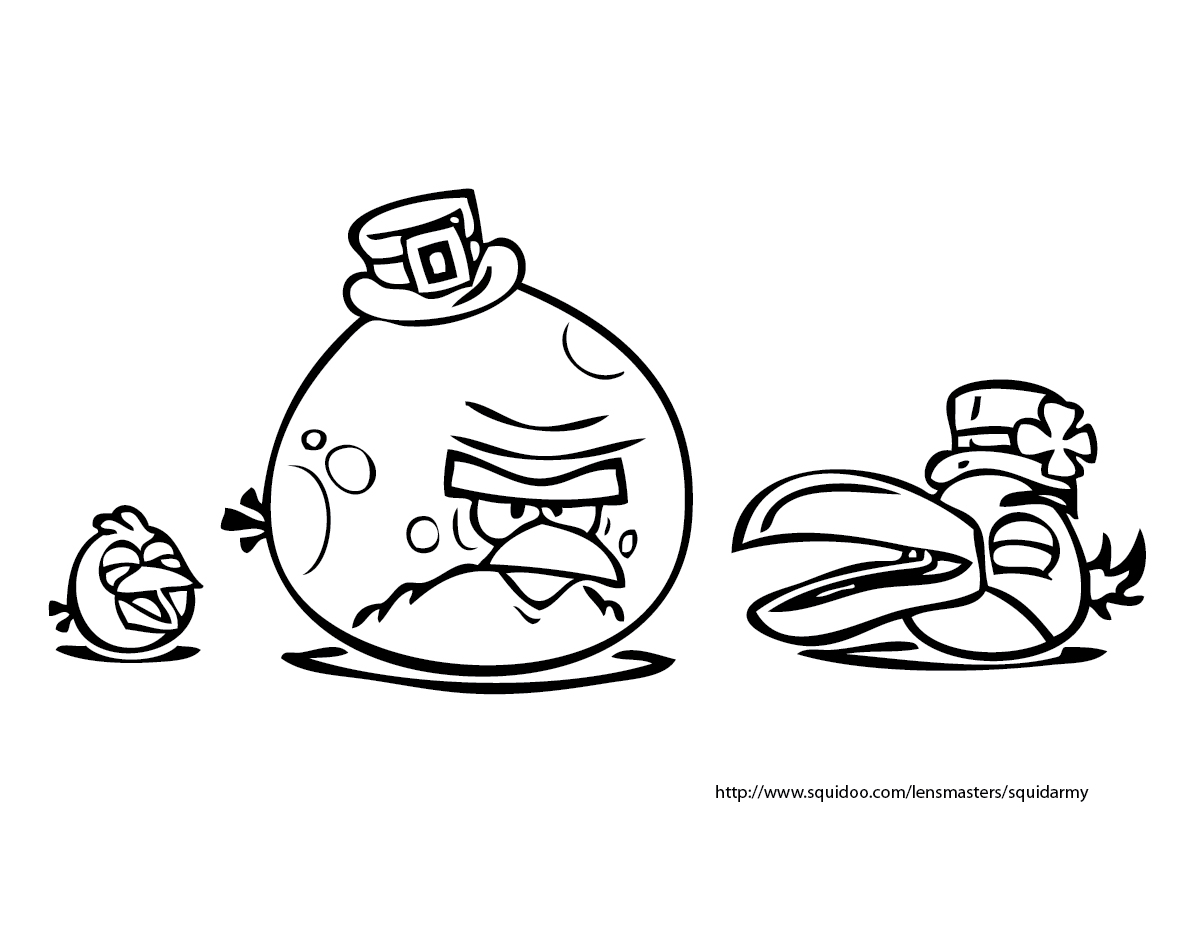 Free printable Angry Birds coloring page #25121 from Video Games collection