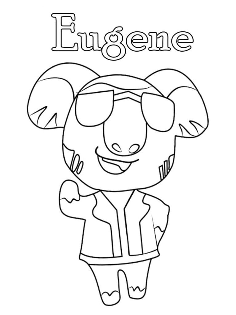 Coloring page: Animal Crossing (Video Games) #179109 - Free Printable Coloring Pages