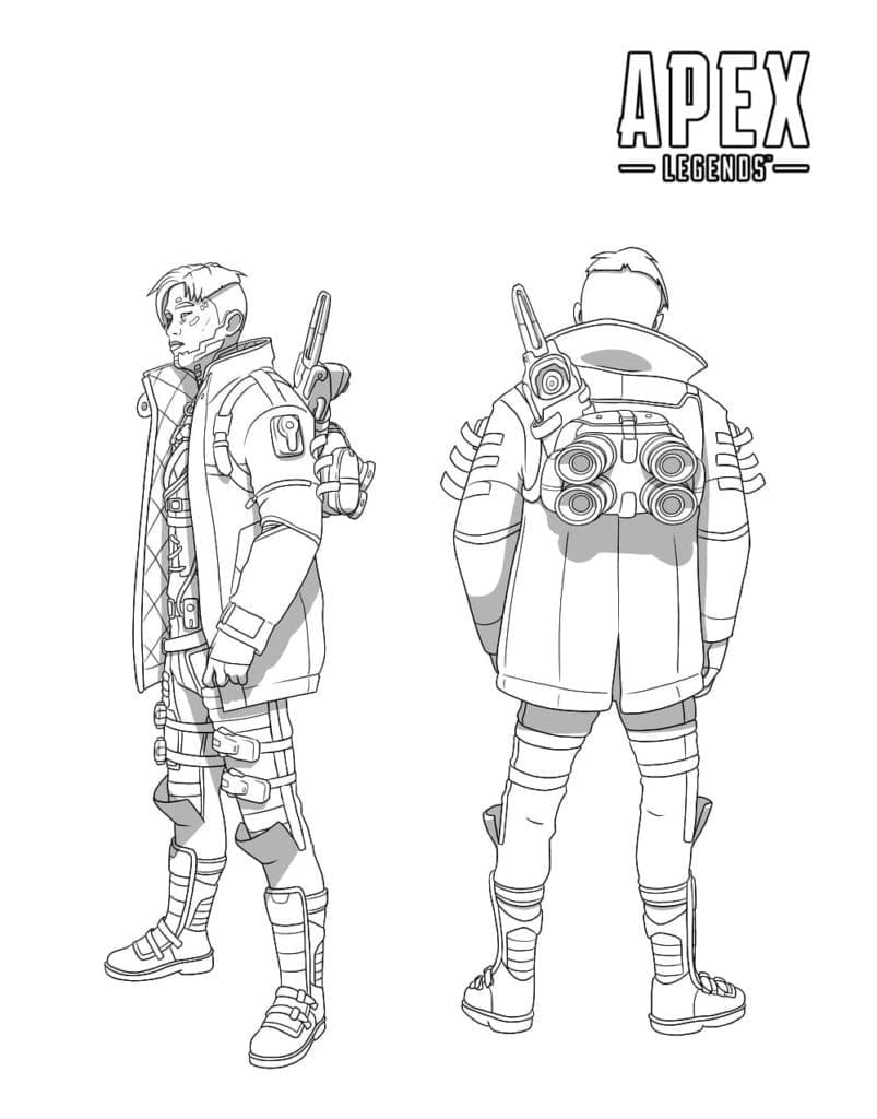 Free printable Apex Legends coloring page #184340 from Video Games collection