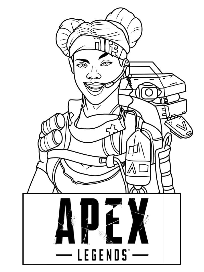 Free printable Apex Legends coloring page #184345 from Video Games collection Free printable Apex Legends coloring page #184345 from Video Games collection
