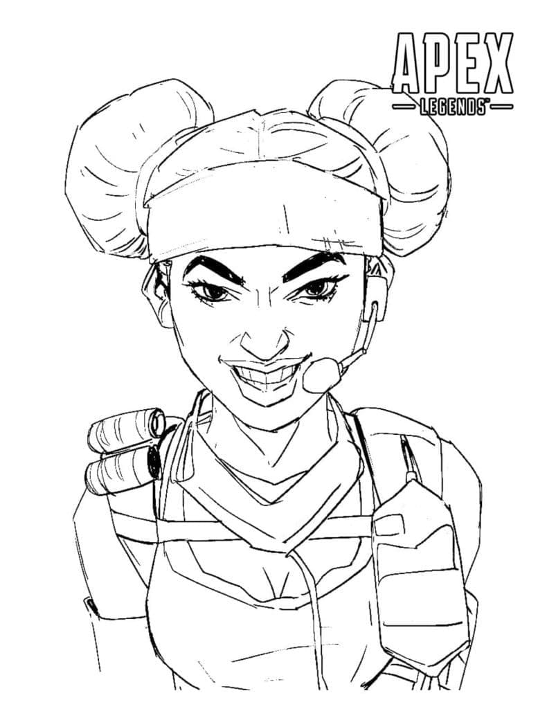 Free printable Apex Legends coloring page #184346 from Video Games collection Free printable Apex Legends coloring page #184346 from Video Games collection