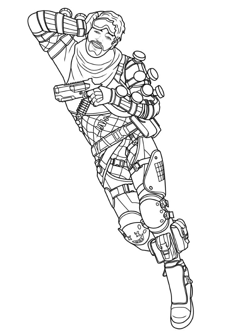 Free printable Apex Legends coloring page #184348 from Video Games collection