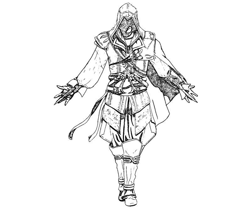 Coloring page: Assassin's Creed (Video Games) #111932 - Free Printable Coloring Pages