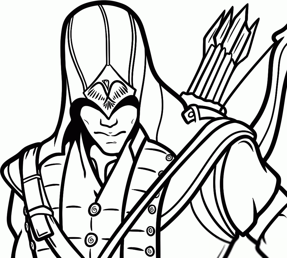 Coloring page: Assassin's Creed (Video Games) #111935 - Free Printable Coloring Pages