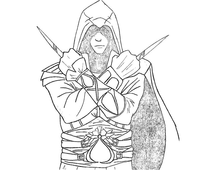 Coloring page: Assassin's Creed (Video Games) #111939 - Printable coloring pages