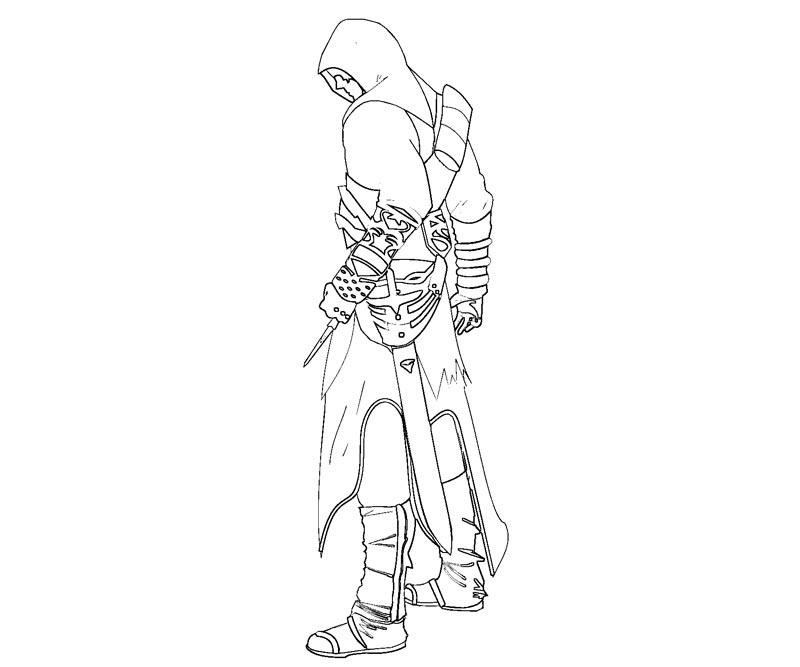Coloring page: Assassin's Creed (Video Games) #111954 - Printable coloring pages