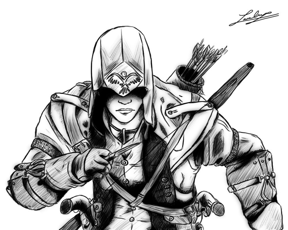 Coloring page: Assassin's Creed (Video Games) #112001 - Free Printable Coloring Pages