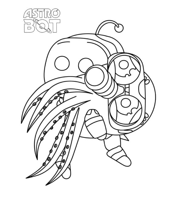 Free printable Astro Bot coloring page #221840 from Video Games collection