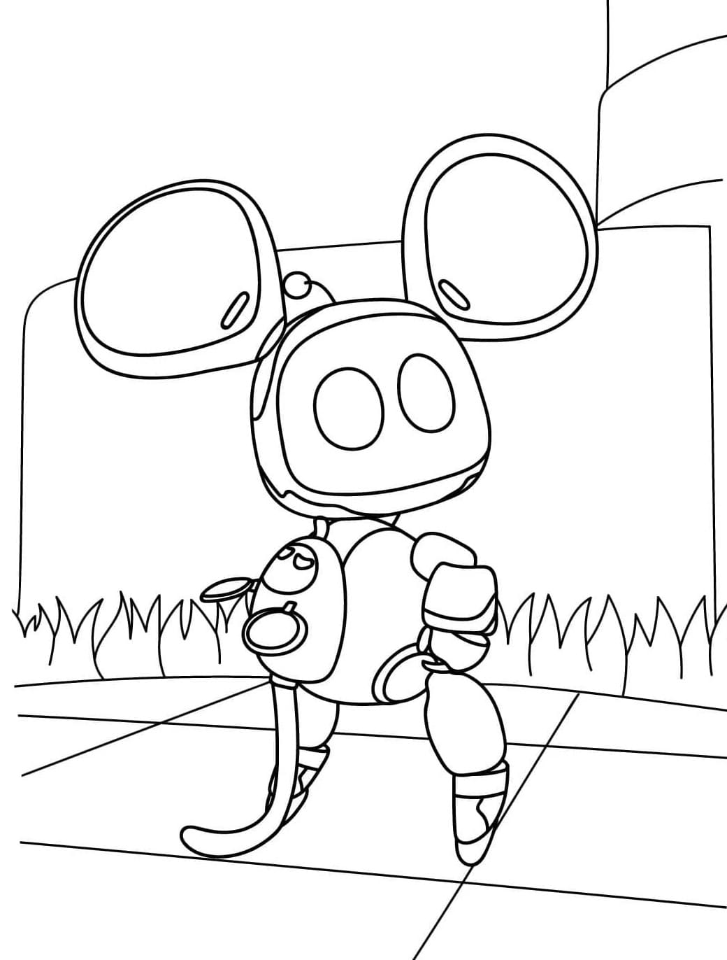 Free printable Astro Bot coloring page #221855 from Video Games collection