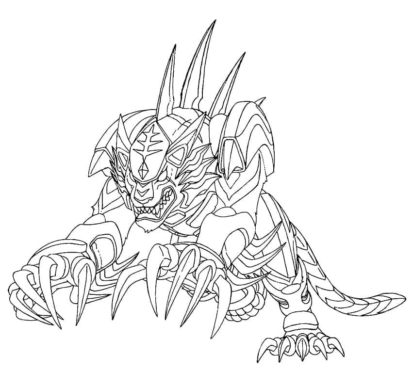 Free printable Bakugan coloring page #183610 from Video Games collection