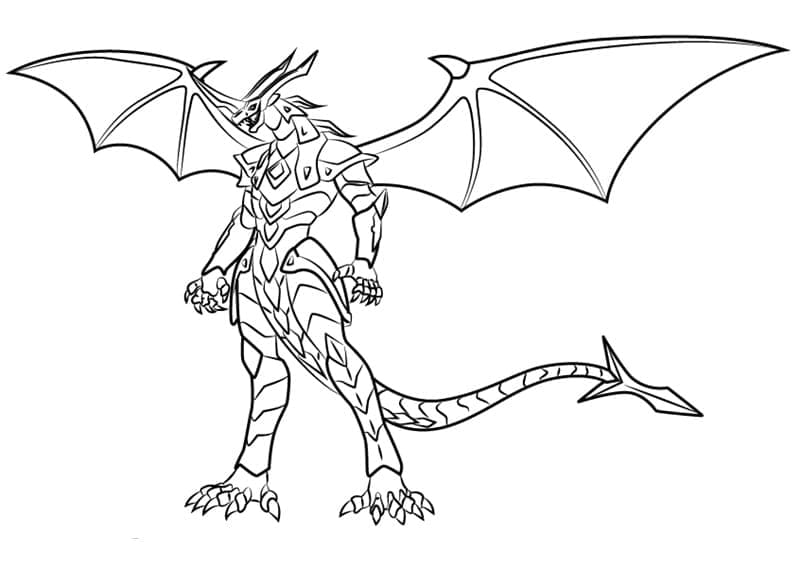Free printable Bakugan coloring page #183615 from Video Games collection
