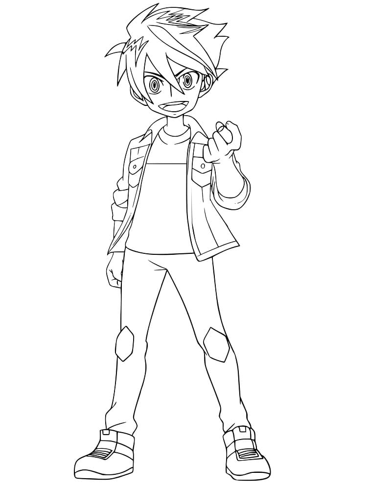 Free printable Bakugan coloring page #183638 from Video Games collection Free printable Bakugan coloring page #183638 from Video Games collection